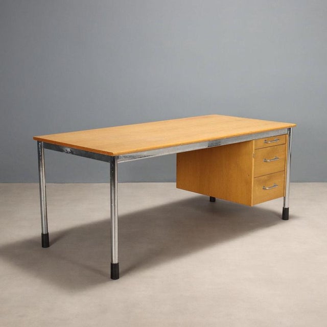 Vintage Desk in Wood by Tord Bjorklund for Ikea, 1980s For Sale - Image 11 of 11