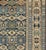 Tribal Antique Hand Knotted Caucasian Shirvan Rug in Blue With Tribal Design 3'5"x4'5" For Sale - Image 3 of 6