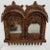 1990s 1990s Carved Double Wall Mirror For Sale - Image 5 of 5