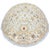 Afghan Sultanabad Wool 8x10 Light Blue, Ivory & Taupe Handmade Oval Area Rug #9902749