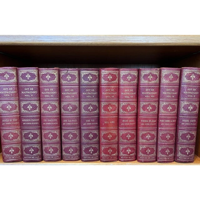 Enhance your library with this exquisite 10-volume limited edition set of The Works of Guy de Maupassant, published in...