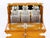 Antique Blonde Oak Tantalus Dry Bar, 1800s, Set of 8 For Sale - Image 3 of 18