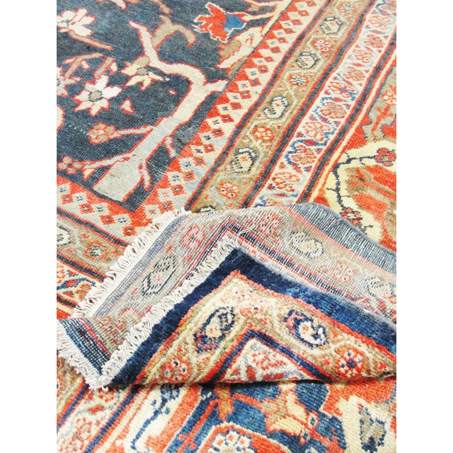 Antique Tree of Life Persian Sultanabad, Carpet, 14' X 27' For Sale - Image 10 of 10