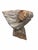 Overview A stunning vintage modernist stone sculpture by 20th-century American artist Bryan Ross. Hand-carved from a...