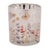 Frosted Wildflower Print Votive Holder (Set of 3) For Sale In Chicago - Image 6 of 6
