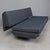 Daybed/couch, model 'Sleep-O-Matic' in the style of Marco Zanuso (1916-2001), tubular steel frame, upholstered, covered...