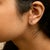 Haus of Brilliance 10K White Gold 1/10 Cttw Diamond 'H' Initial Stud Earring For Sale - Image 4 of 5