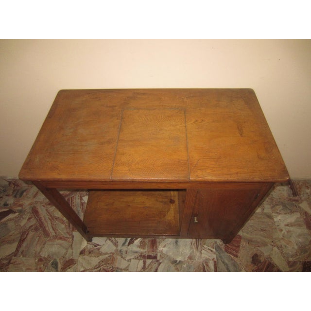 Vintage Wooden Dressing Table For Sale - Image 9 of 15