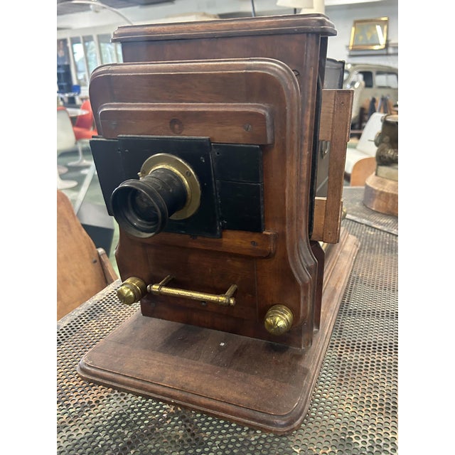 Wood Antique 19th Century Camera For Sale - Image 7 of 8