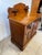 Wood Antique Early Victorian Style Washstand Cabinet With Backsplash For Sale - Image 7 of 12