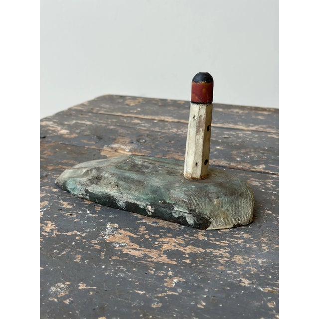 Vintage Mounted Lighthouse Architectural Sculptures With Contracted Finish, a Pair, Circa 1940s For Sale - Image 14 of 18