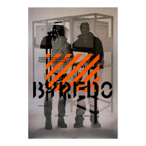 2024 French Bus Shelter Advertisement, Elevator Music by Virgilabloh & Ben Gorham/Redo, Copyright Carsten Roller 2004