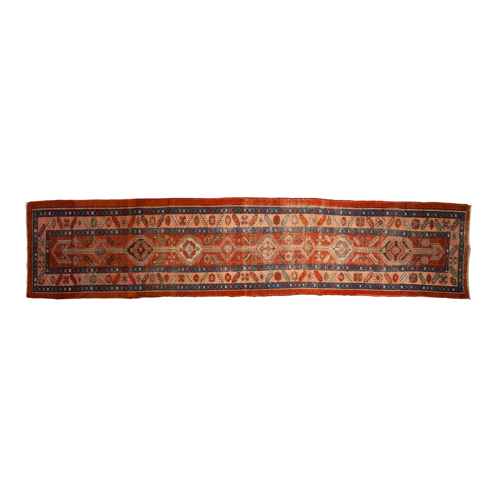 Antique Heriz Rug Runner - 3'3