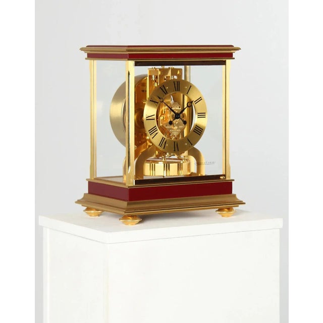 Swiss Atmos Royale Clock by Jaeger LeCoultre, 1980 For Sale - Image 4 of 11