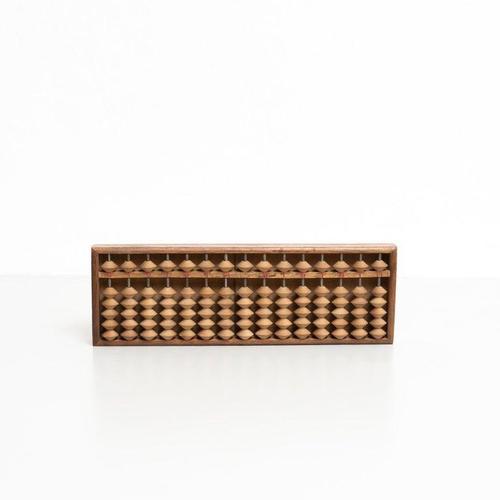Vintage Japanese Handmade Abacus, 1940 For Sale - Image 3 of 17