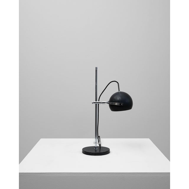 Mid 20th Century 20th Century French Adjustable Metal Table Lamp For Sale - Image 5 of 18