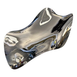 Georg Jensen Mid - Century Free - Form Tray Signed For Sale