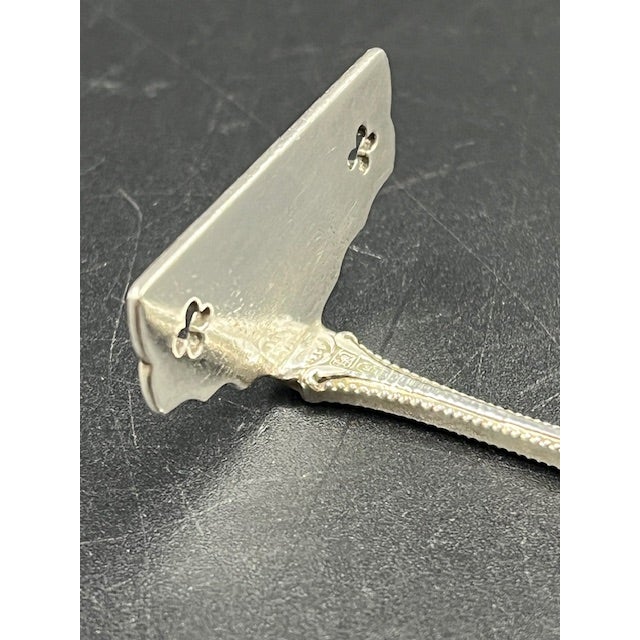 Edward F. Caldwell & Co. Early 20th Century Sterling Silver Baby Food Pusher For Sale - Image 4 of 12