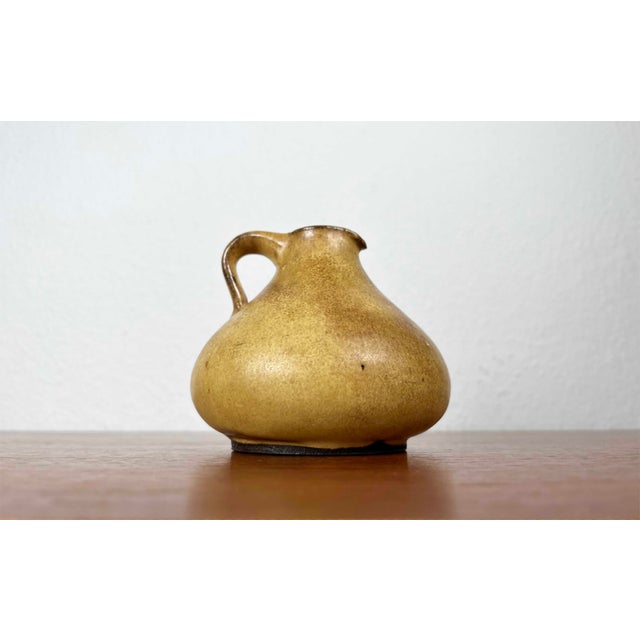 Mid-Century German Studio Pottery Carafe Vase by Janne Reckert-Cordua for Sylt Keramik, 1960s For Sale - Image 12 of 18