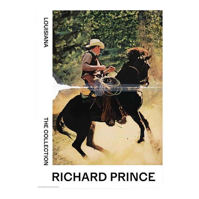 Richard Prince Untitled Cowboy Official Exhibition Poster For Sale