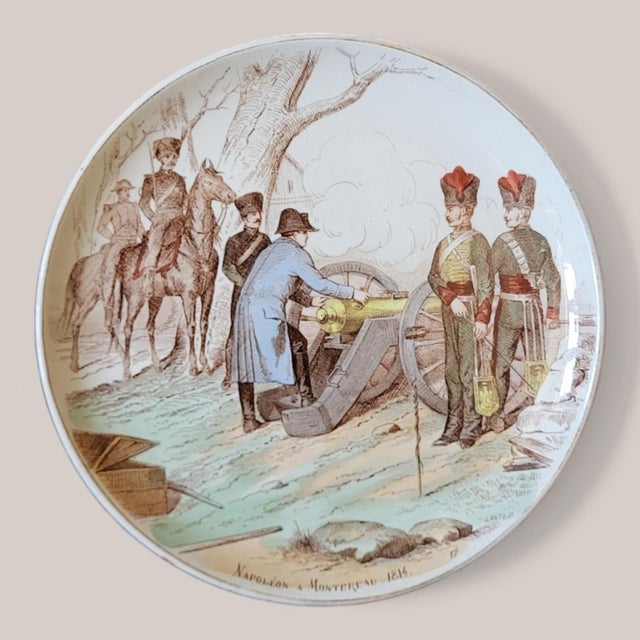 Plates from Creil & Montereau, 1890s, Set of 12 For Sale - Image 10 of 17