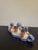 Vintage Japanese Lusterware 4 Piece Duck Condiment Set For Sale - Image 4 of 16