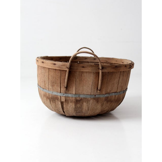 Antique Orchard Basket For Sale - Image 11 of 16