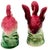 Mid 20th Century Pink Flamingo Ceramic Salt & Pepper Shaker Set, Lefton's Japan For Sale - Image 4 of 5
