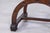 Brown Wooden Savonarola Chair with Carved Armrest,s Late 1800s For Sale - Image 8 of 14