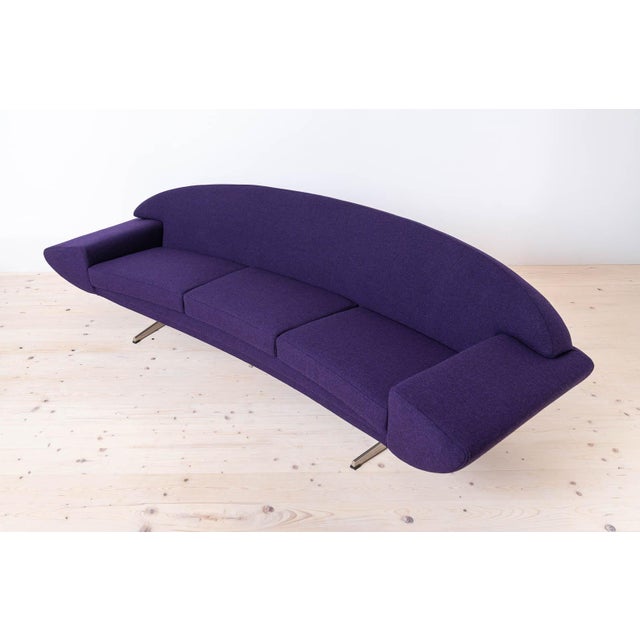 Capri Sofa attributed to Johannes Andersen for Ab Trensums Fåtöljfabrik, 1950s For Sale - Image 13 of 13