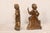 Brown French Carved-Wood Putti Figures, 19th Century - A Pair For Sale - Image 8 of 11