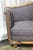 1940s Vintage Carved Art Deco Small Sofa For Sale - Image 4 of 10