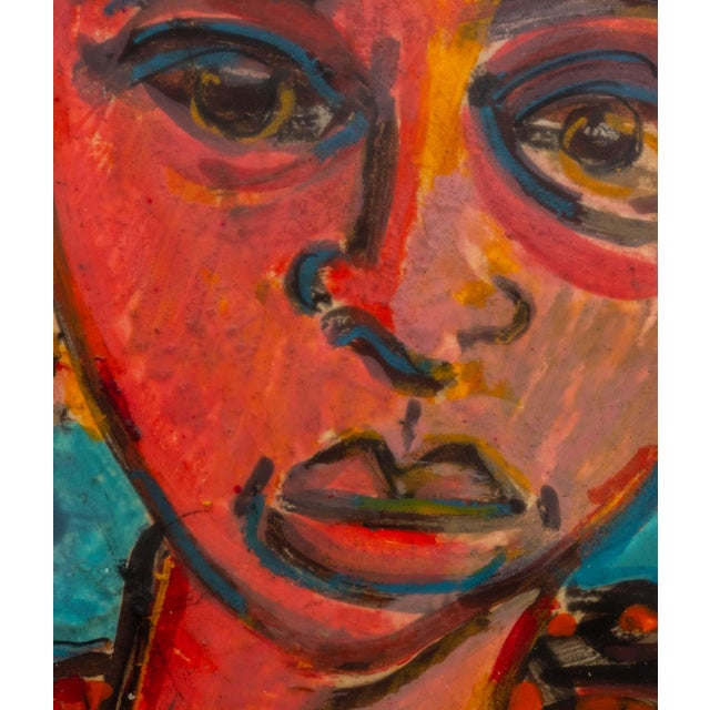David Driskell "Thelma", 1985 For Sale - Image 4 of 9