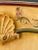 Vintage Hand-Painted Wood Queen Headboard For Sale - Image 11 of 12