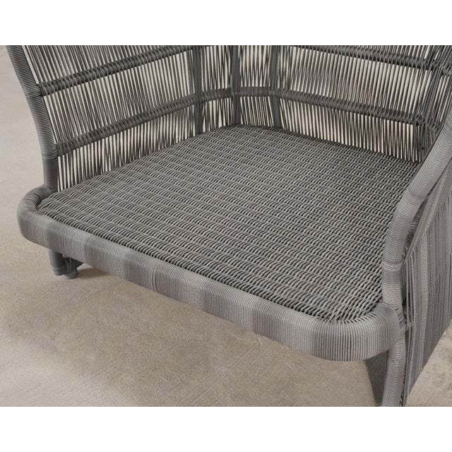 Patricia Urquiola for B&b Italia Canasta '13 High-Back Armchair For Sale - Image 11 of 18