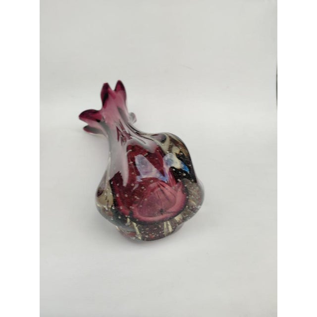 Murano Glass Vase in Amethyst, 1950s For Sale - Image 10 of 12