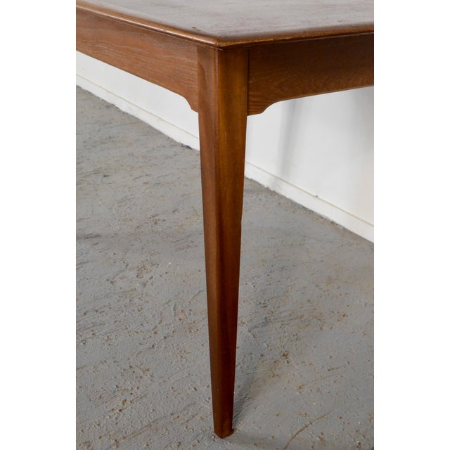Mid-Century Modern Teak Extending Table, 1960s For Sale - Image 4 of 11