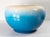 Early 20th Century Japanese Blue and White Awaji Glaze Bowl For Sale - Image 4 of 13