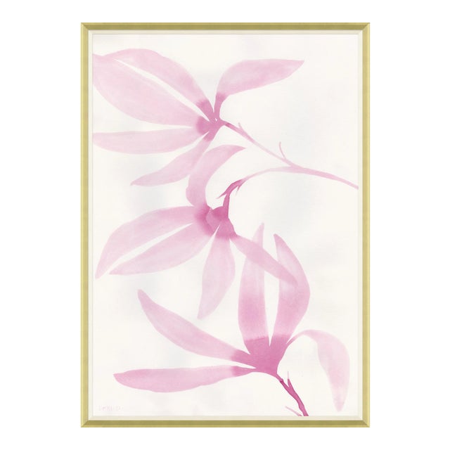Tulip Magnolia Framed Art Print by Susan Hable For Sale