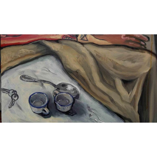 "Serie dell’Io: Intro - ispezione" (eng: Self series: Intro – inspection) is an original painting realized by Ukrainian...