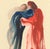 Salvador Dalí 1963 Dalí Divine Comedy Engraving Purgatoire Chant 29 "Dante Et Béatrice" (Dante Et Beatrice) For Sale - Image 4 of 9