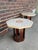 Mid-Century Modern Harvey Probber Mid Century Travertine Side Tables For Sale - Image 3 of 11