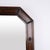 Rectangular Mirror with Carved Dark Wood Frame, 1940s For Sale - Image 4 of 7
