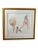 Impressionist Style Figurative Nude Watercolor Painting, Framed For Sale - Image 4 of 4