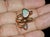Authentic Chopard Happy Hearts Double Wrap Twist Ring in 18k Rose Gold With Mother of Pearl & Floating Diamond, Size 6.5 For Sale - Image 10 of 16