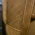 Wood 1990s Braxton Culler Coastal Demilune 3 Drawer Chest - Woven Rattan Reed & Oak - Carved Melon Feet - 36" W For Sale - Image 7 of 17