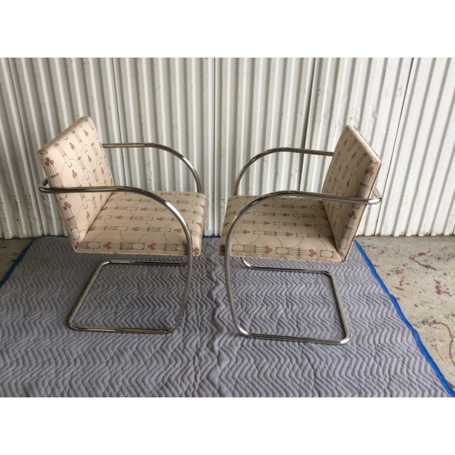 Brno Tubular Chrome Chairs for Knoll A Pair Chairish