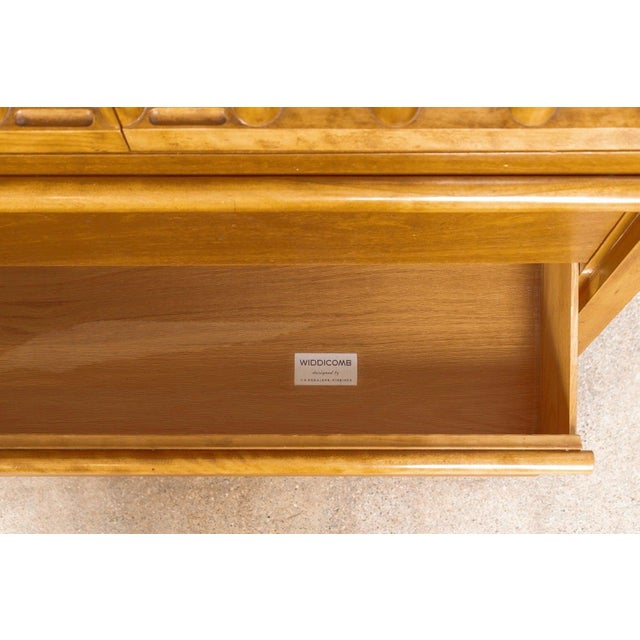 Mid Century Secretary Cabinet by Robsjohn-Gibbings for Widdicomb, 1960s For Sale - Image 10 of 11