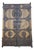 Antique Chinese Wood Doors With Geometric Iron Medallions For Sale