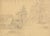 Monro, Timber-Framed Cottage, Possibly Near Bushey, Early 19th Century, Graphite Drawing For Sale - Image 3 of 3